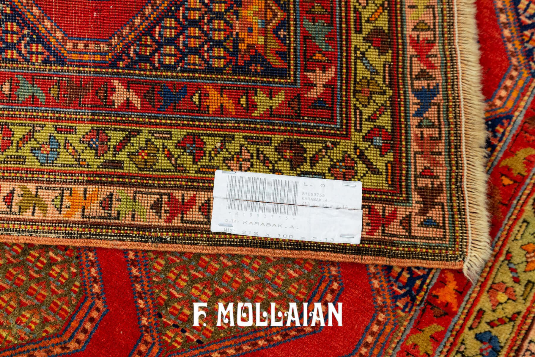 Antique Signed Caucasian Karabakh (Qarabağ) Rug n°:81053755